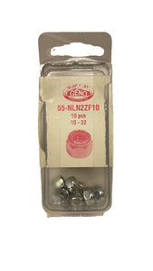 GENO NYLON LOCK NUT STEEL ZINC (55-NLN2ZF10)