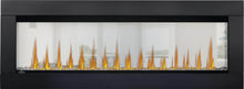 Load image into Gallery viewer, Clearion see through electric fireplace
