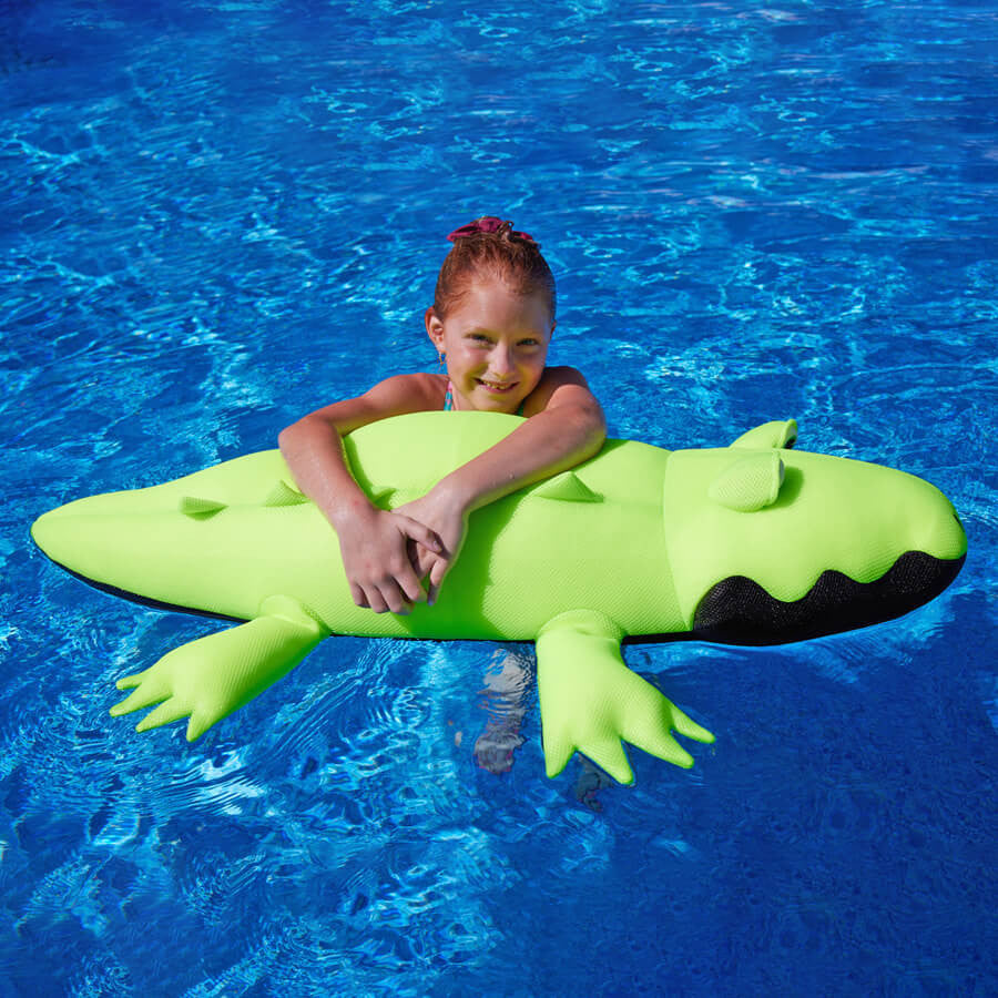 Crocodile Pool Bean Bag Float Amazon Pools and Spas Inc