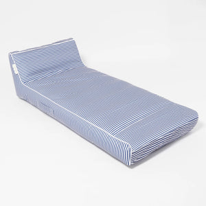 Navy Stripe Lounger Float