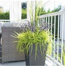 Load image into Gallery viewer, Artificial Lavender and Greenery Outdoor Flower Arrangement
