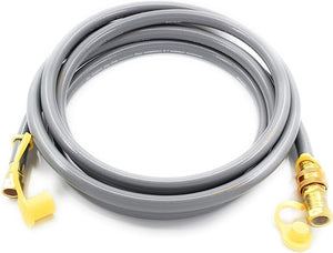 10 ft Natural Gas Grill Hose With 3/8" Quick Connect