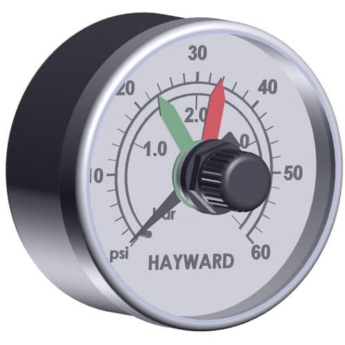 Hayward Pressure Gauge, Backmount
