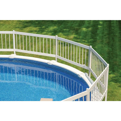 Above Ground Pool Fencing (White) Clearance Stock