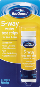 Bioguard 5-Way Pool & Spa Test Strips