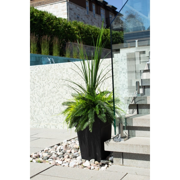 Artificial Cycas and Grass Potted Arrangement