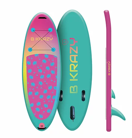 Palm Tree Kids Inflatable Paddleboard 7 ft