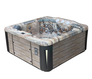 Dynasty Spa Cover Pro Black 8' with Stereo